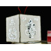 Divine Ganesh Om LED Cube Night Lamp for Home Decor, Pooja Room & Gifting (Warm White Light)